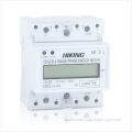 three phase four wire watt hour meter with RS485/multi-tariff/LCD